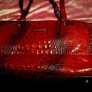 Brahmin large size bag authentic one owner .
